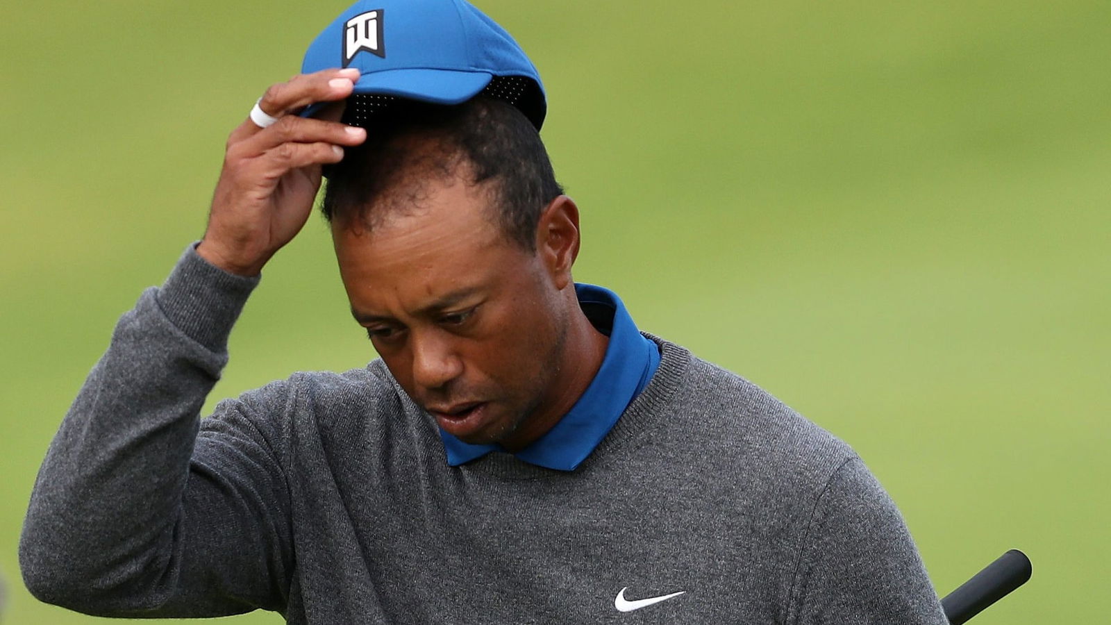 Tiger Woods admits he has injury problems at the Open